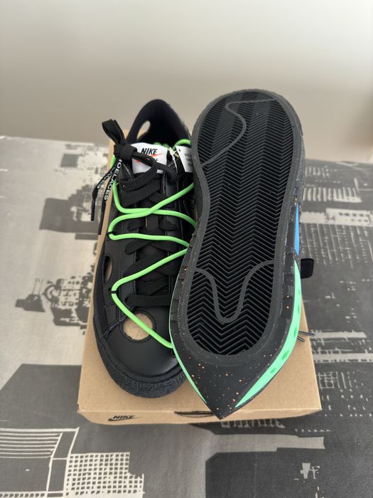 Nike Blazer Low 77 Off-White Electro Green