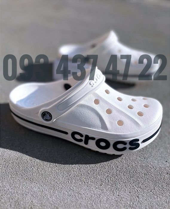 Жіночі Крокси Сабо Bayaband лаванда рожеві блакитні біліCrocs Bayaband