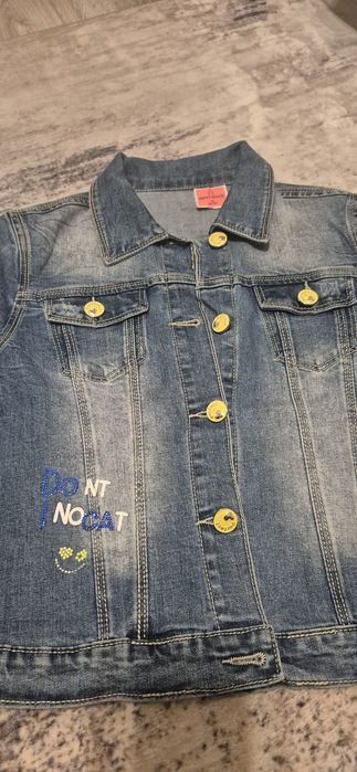 Kurtka jeansowe 146