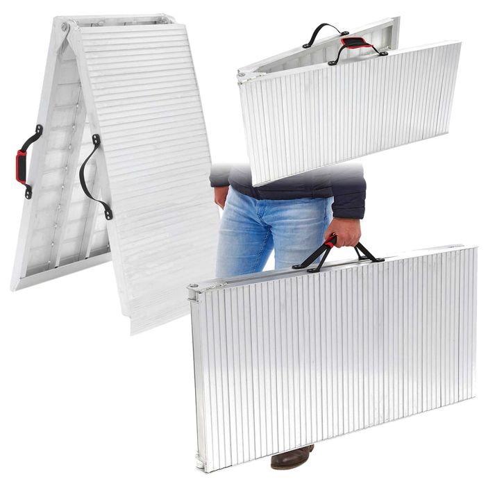 Rampa 500 kg PREMIUM Szeroka Aluminiowa Najazdówka do Motocykli‼️