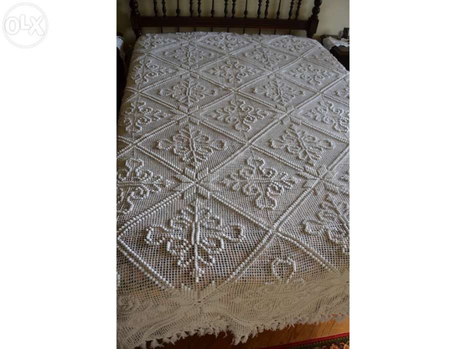 Colcha de Renda - Cama de Casal