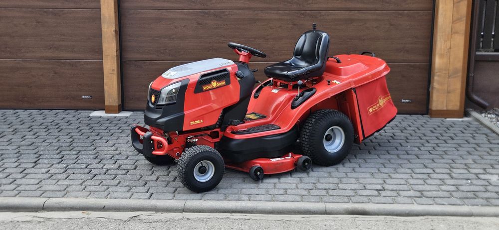 Traktorek kosiarka wolf garten PRO kosz 15.5hp