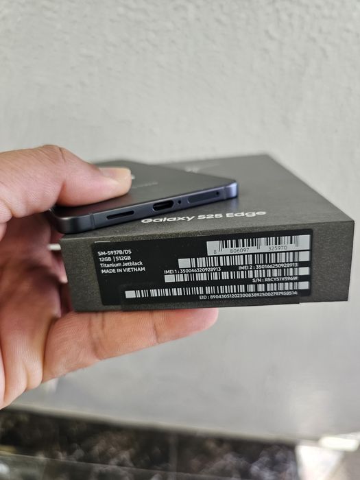 Galaxy S25 edge..512/12gb