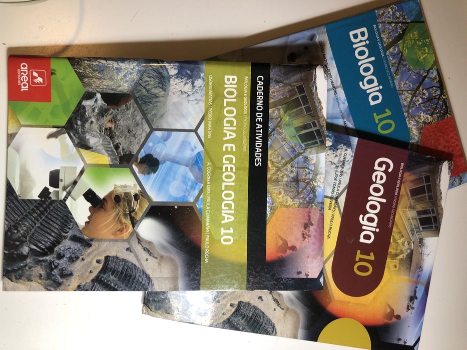 Livros Biologia e Geologia 10º
