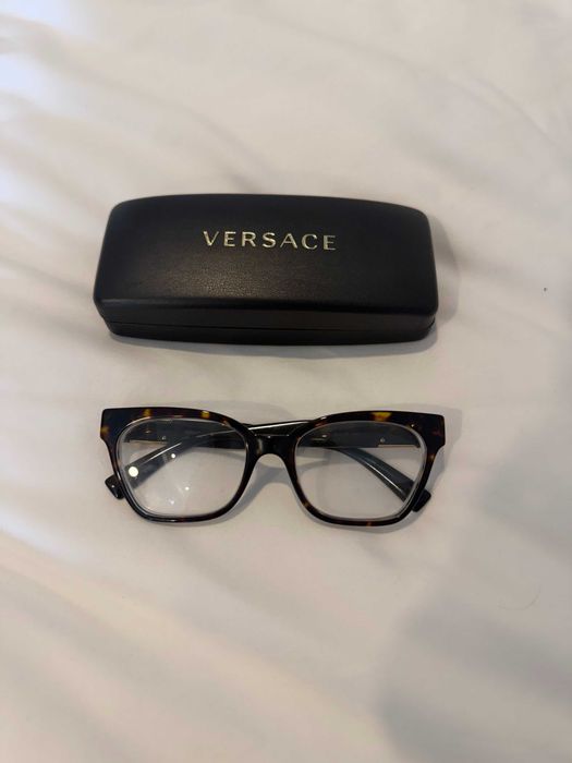 óculos versace com graduação od3.50 oe 3