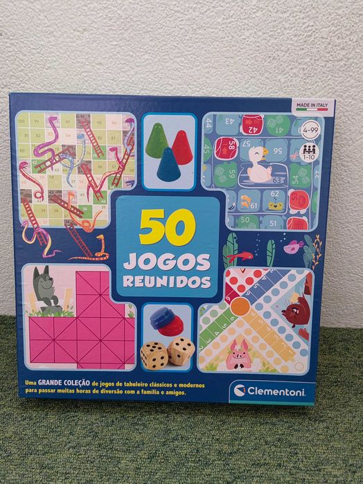 50 Jogos Reunidos Clementoni