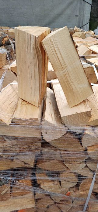 Drewno kominkowe, opałowe UKŁADANE Buk - Dąb - Grab - Sosna