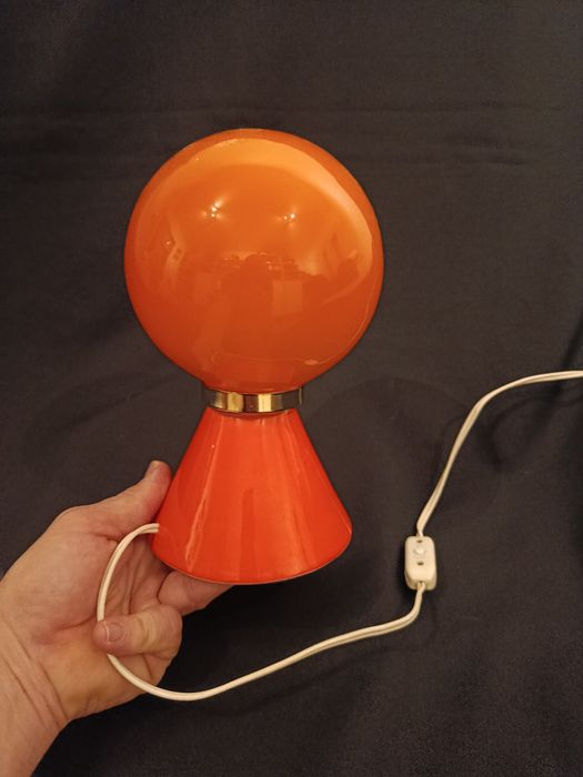 Candeeiro de mesa vintage da era espacial (Space Age),década de 1960 o