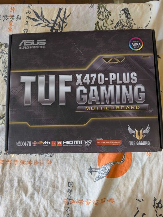 Материнская плата ASUS TUF X470-PLUS GAMING AM4 Ryzen DDR4 ATX
