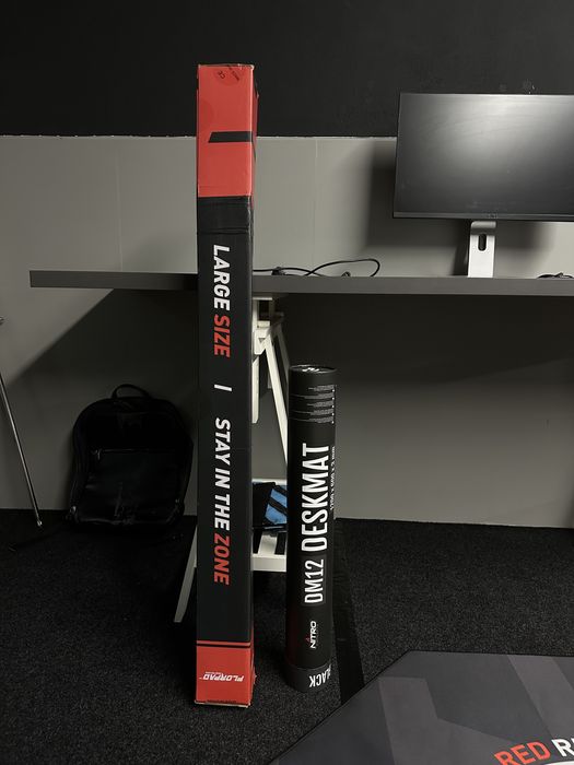 Tapete Chão Gaming  - FlorPad Red Reserve