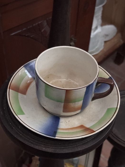 Chavena c/Pires - Faiança - Antiguidades LVS