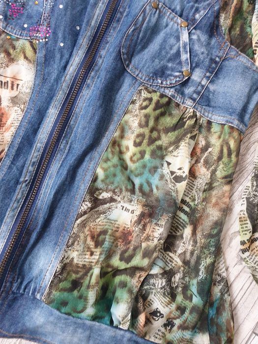 Koszulka damska dżinsówa rozmiar M