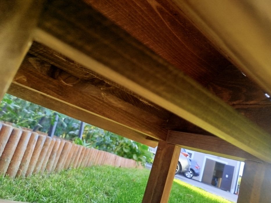 Karmnik dla ptaków XXL impregnowany sadolin wiśniowy 88