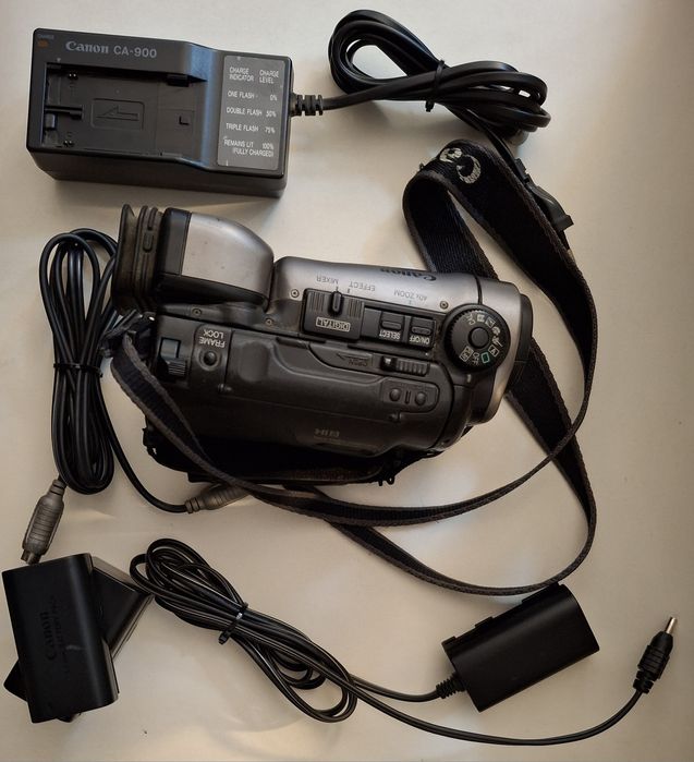 Câmara Canon UC-X2Hi Hi8 – Som Stereo – Kit Completo e Funcional