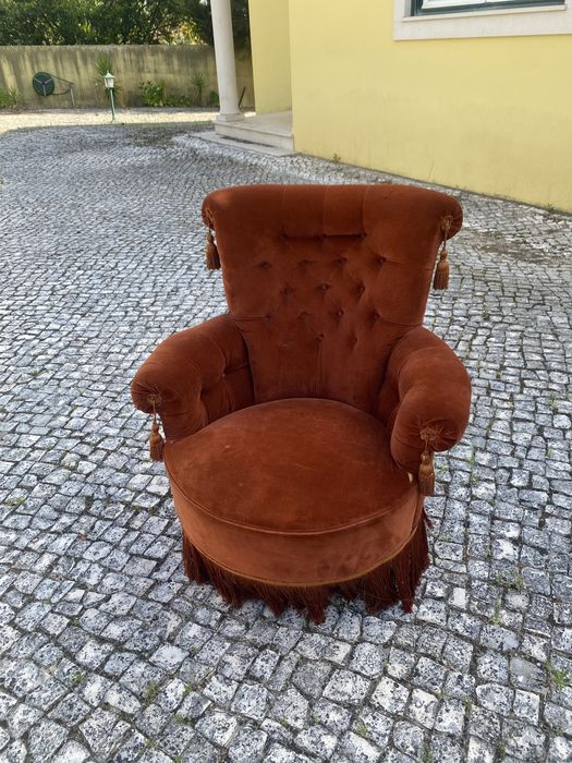 Poltrona de Veludo