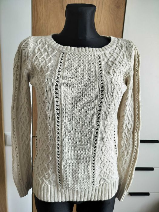 Sweter damski L bawełna oddychający Stradivarius bluzka sweterkowa 40