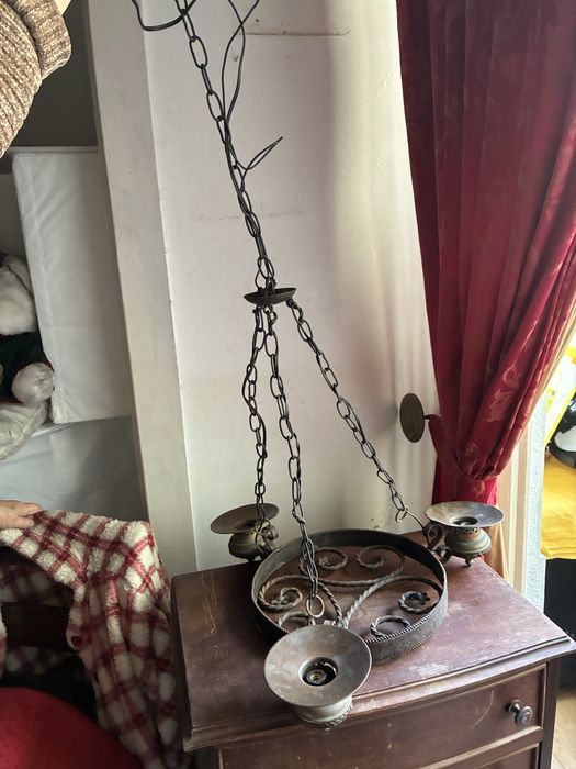 Candeeiro de Teto Ferro