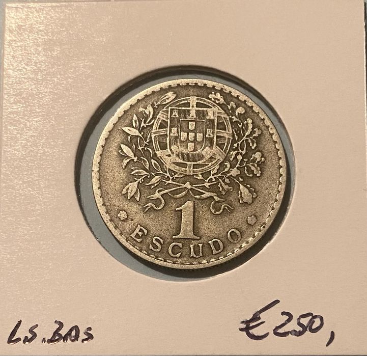 Moeda 1927 - 1$00 Escudo 1935 MBC
