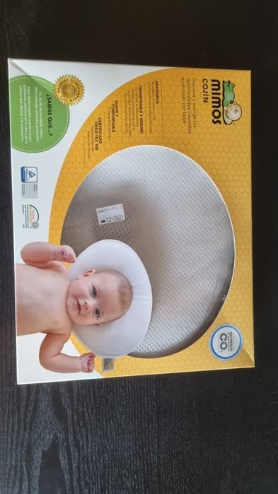 Almofada plagiocefalia mimos