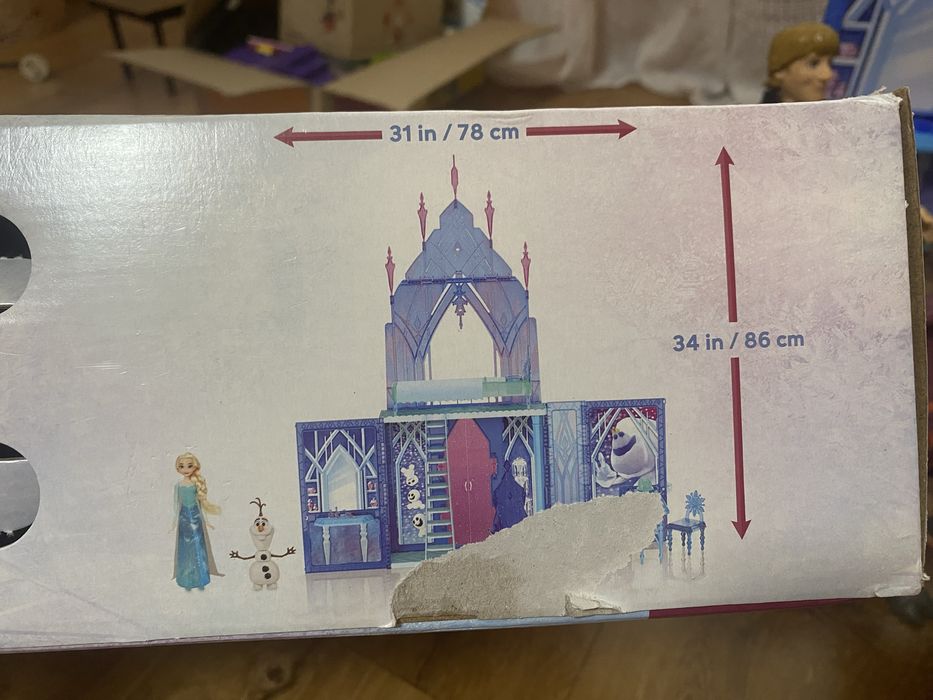 Замок Холодне серце (Ельза,Анна,Олаф,Крістоф,Свен)