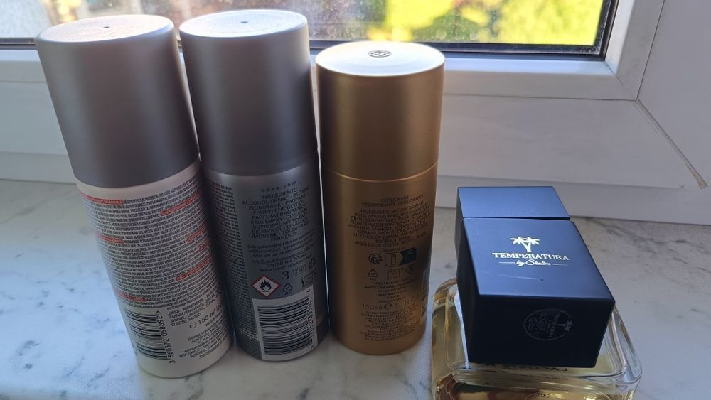 DEO Hugo Boss+ Paco Rabanne+ Lacoste+ Skolim+Armani Acqua di Gio
