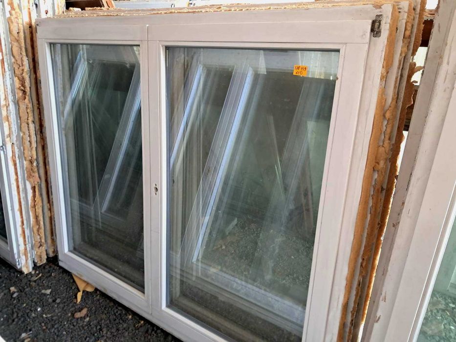 OKNA Drewniane Sosnowe Dwuskrzydłowe 178x149cm 6 sztuk okno białe