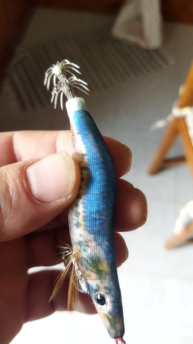 Toneira para pesca do choco e lula