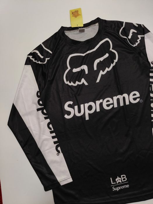 Supreme x Fox джерси | Лонгслив MTB / BMX M L/ Motocross