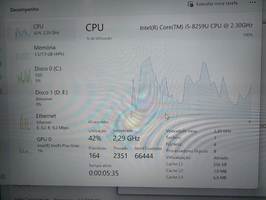 Mini PC Intel NUC8i5BEH I5-8259U | 16GB