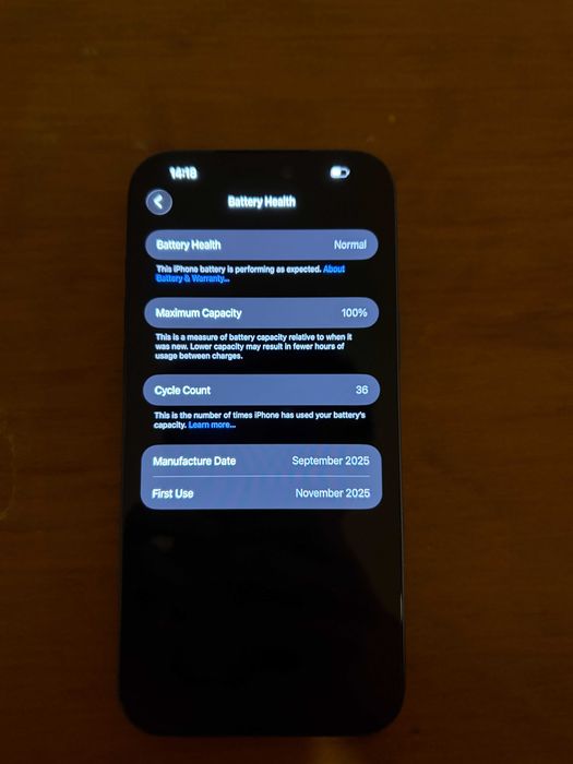 Iphone 17 Pro Max 256 GB - Navy Blue - Excellent condition