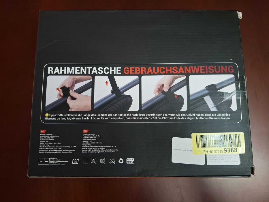 Bolsa triangular Henmi