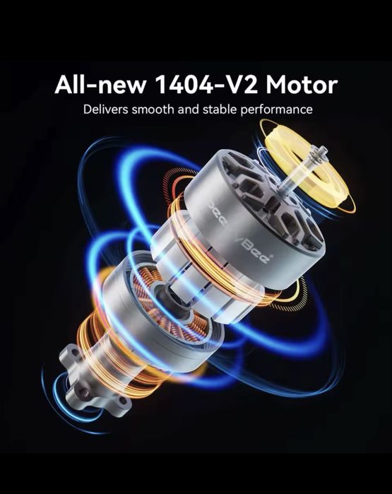 SpeedyBee 1404 V2 4600kv Мотори двигун для дрона FPV фпв двигуни дрон