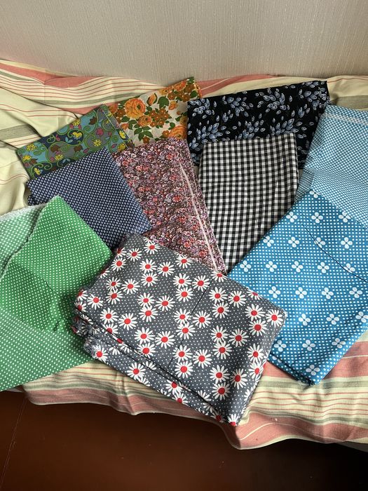 Ткани СССР разный метраж