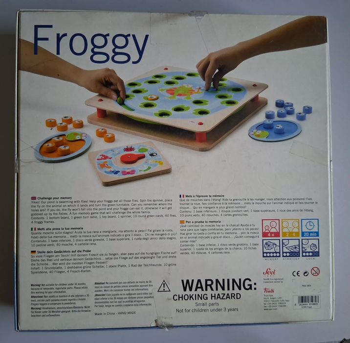 Jogo de Tabuleiro / Board Game - Froggy