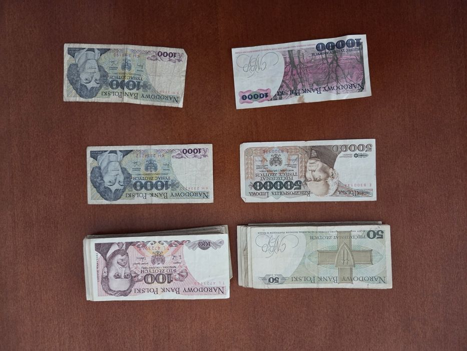 Sprzedam stare banknoty najlepiej w całość
