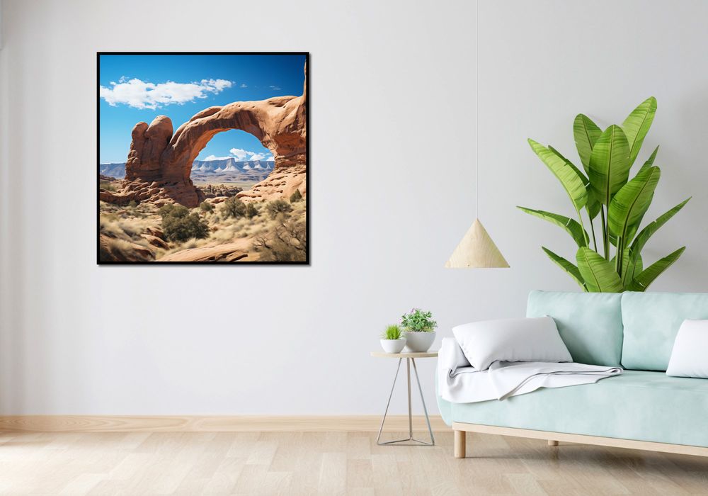 Plakat 100x100cm Triumf Natury