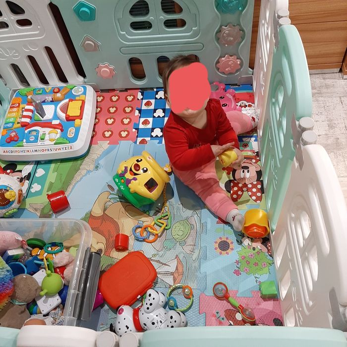 Kojec dla dzieci jak nowy.