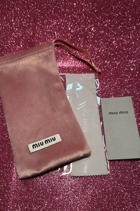 Oculos de Sol Miu Miu MU 54YS dourado Roxo Claro