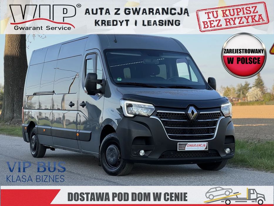 Renault Master VIP BUS biznes klasa / PISEMNA GWARANCJA w cenie / Transport / KREDYT