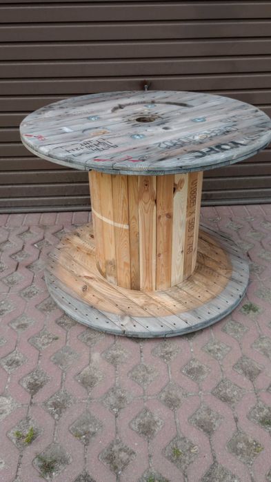 Bęben szpula kablowa - stół Grill