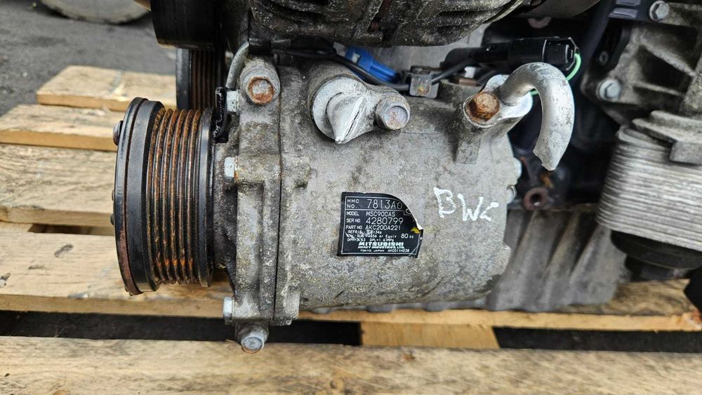 Sprężarka klimatyzacji Mitsubishi Lancer VIII 2.0 DID DI-D BWC 7813A068 Siedlce
