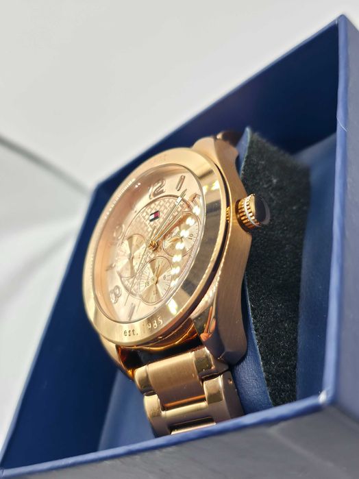 Zegarek Damski Tommy Hilfiger 1781204 Gracie ZŁOTY JAK NOWY!