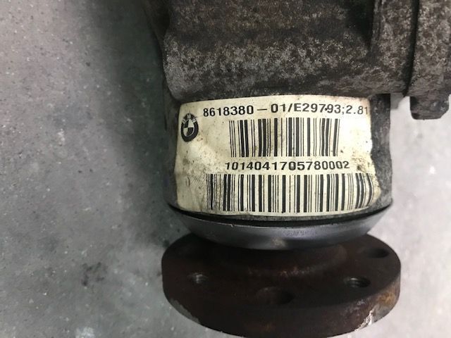 Diferencial da frente BMW X3 F25 X4 F26 3.0