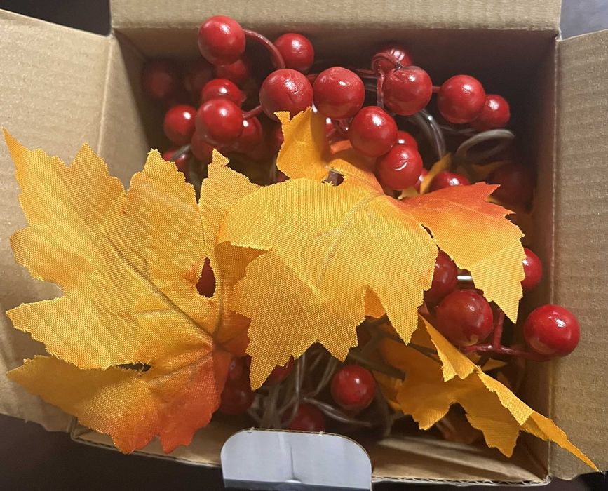 Lethe Girlanda LED Róże, Jarzębina