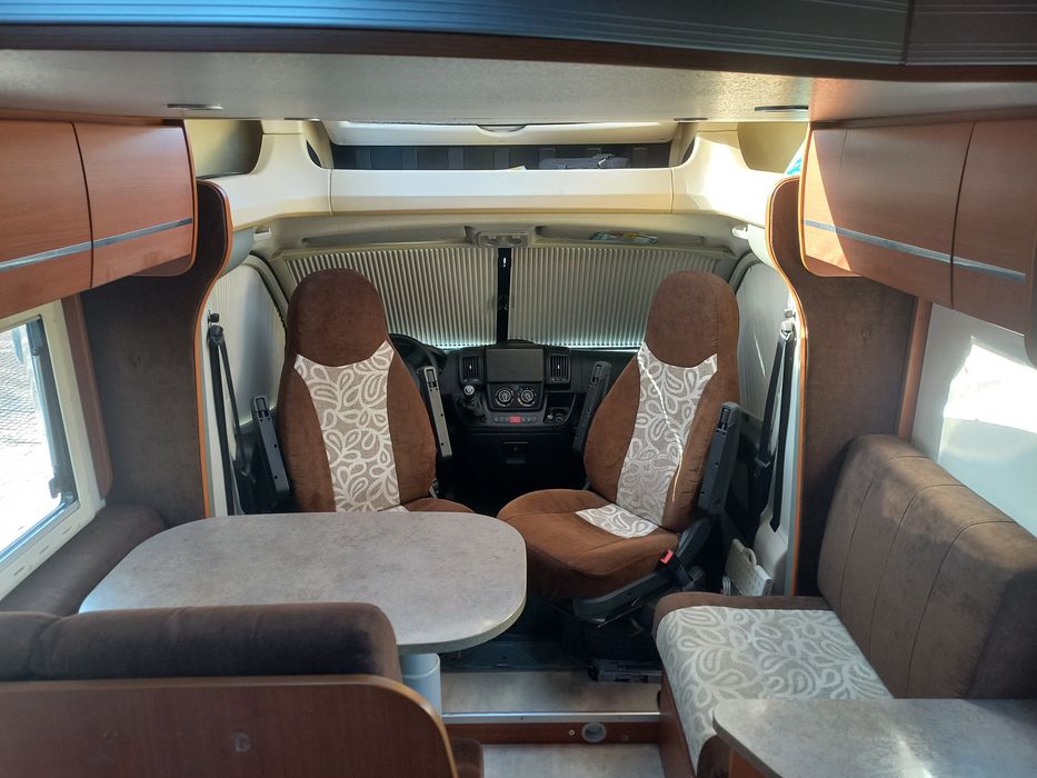 Autocaravana fiat ducato 2.3 130cv cama central