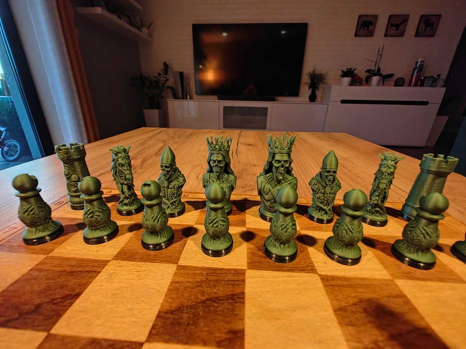 Luksusowe szachy 3D – unikat, precyzja i detale premium