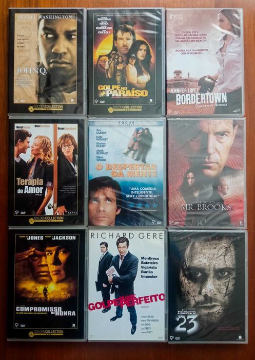 DVDs - Filmes originais e lacrados