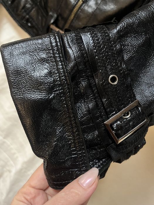 куртка кожаная