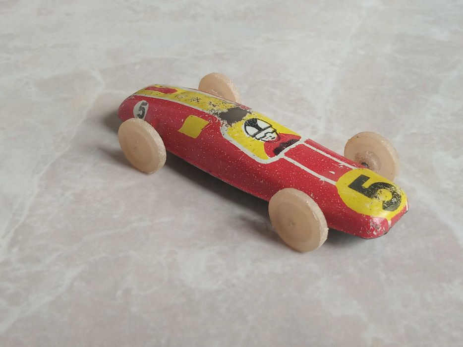 Недорого! Машинка гоночная советская, металл, длина 8см