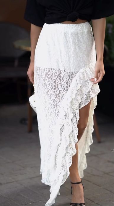 Неймовірна юбка з мережива